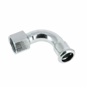 Bonfix M-press C-staal bocht 90° 1 1/2&quot; bi.dr. x 42 mm