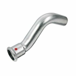 Bonfix M-press C-staal passeerbocht kort 22 x Ø22 mm