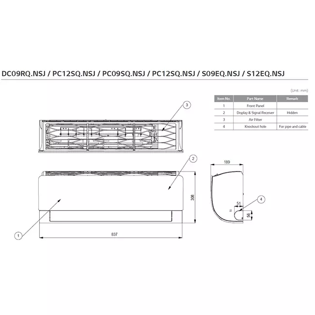 LG Standard Plus Smart Inverter PC18ST 5kW Wi-Fi - Afbeelding 8