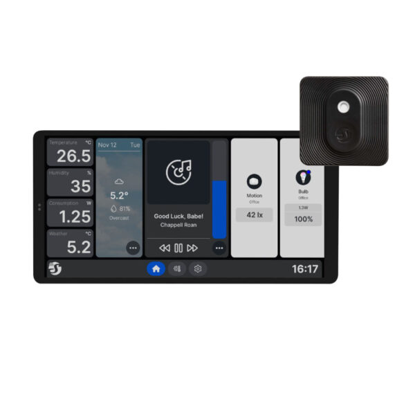 Shelly Wall Display X2 Black + BLU H&T Black/Black - SAWD-2A1XX10EU1-B