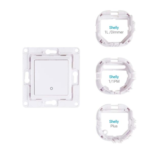 Shelly Wall Switch 1 White - S-WS1W - Afbeelding 2