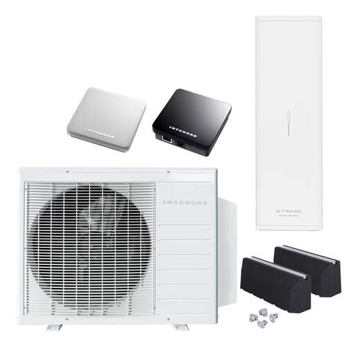 Intergas Xtend Monoblock 5kW Hybride Warmtepompset + Gateway + Touch Wit