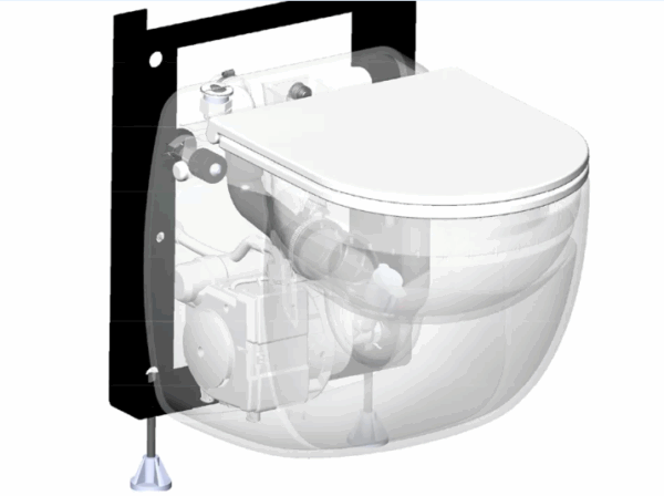 Sanibroyeur Sanicompact Comfort Eco+ - C72LV - Afbeelding 3