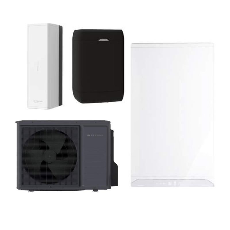 Intergas Xtend Hybride Warmtepompset 5kW + Xtreme 36 CW5 + Xtore 40 liter