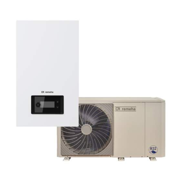 Remeha Mercuria Ace Monoblock 6kW Hybride Warmtepompset