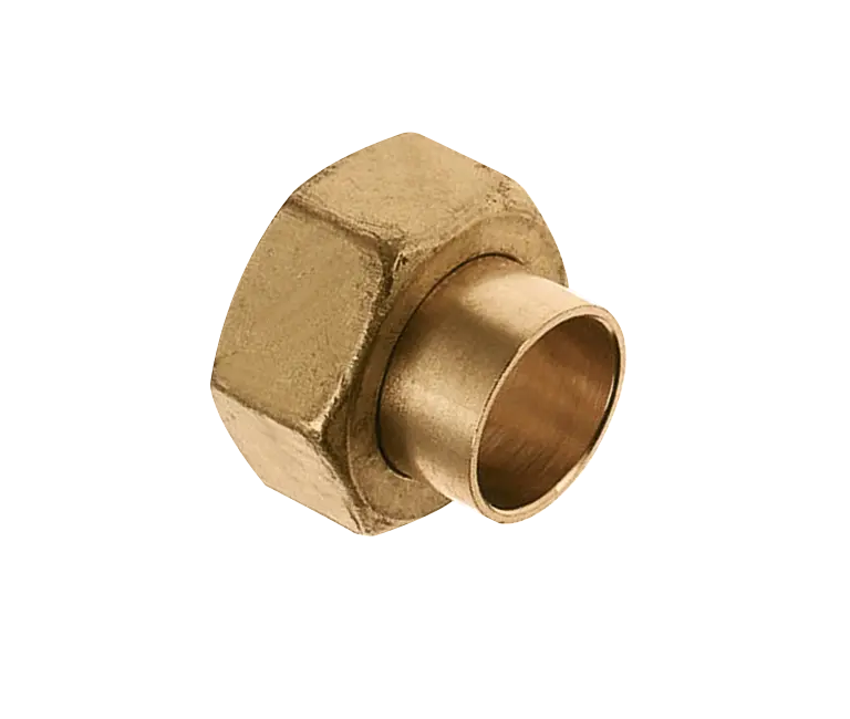 Bonfix Soldeer messing 2-delige koppeling 1 1/2" bi. x 35 mm