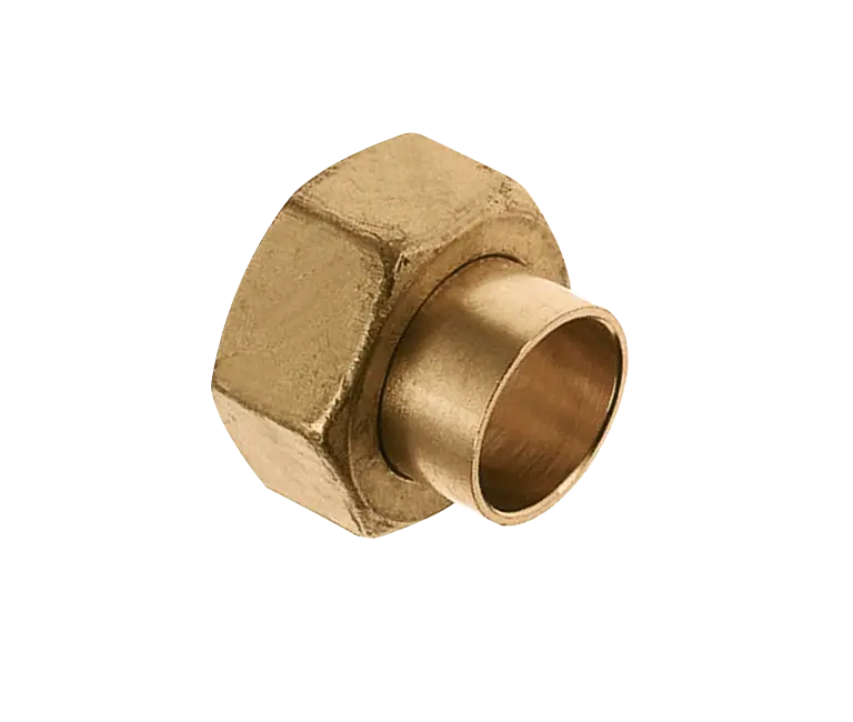 Bonfix Soldeer messing 2-delige koppeling 2 1/2" bi. x 54 mm