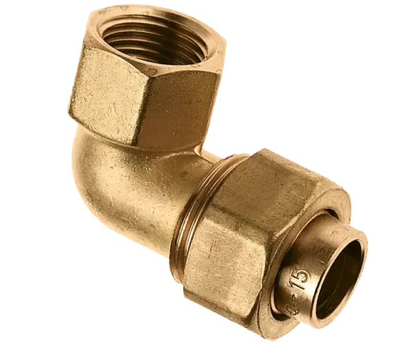 Bonfix Soldeer messing 3-del. kniekop. 3/4" bi. x kop. 22 mm