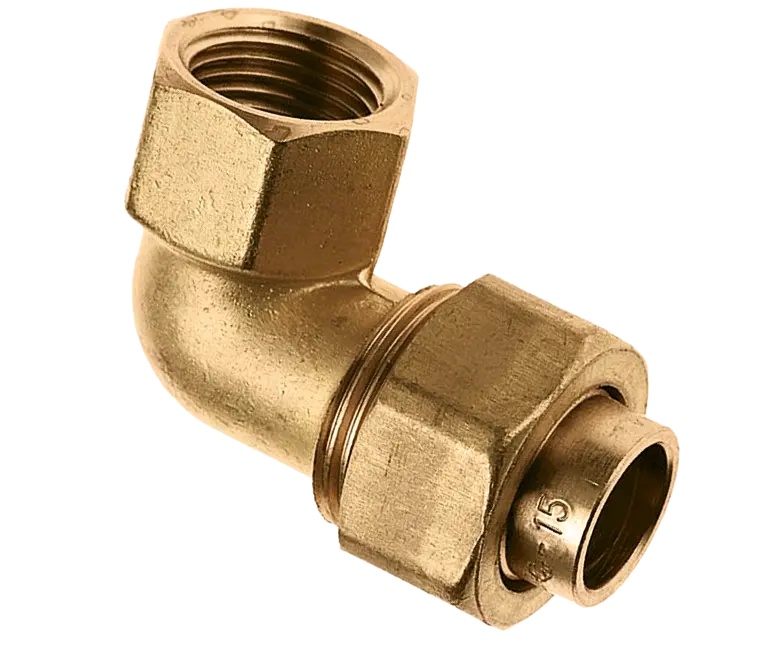 Bonfix Soldeer messing 3-del. kniekop. 3/4" bi. x kop. 22 mm