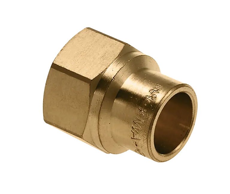 Bonfix Soldeer messing schroefbus lang 1/2" bi.dr. x 18 mm