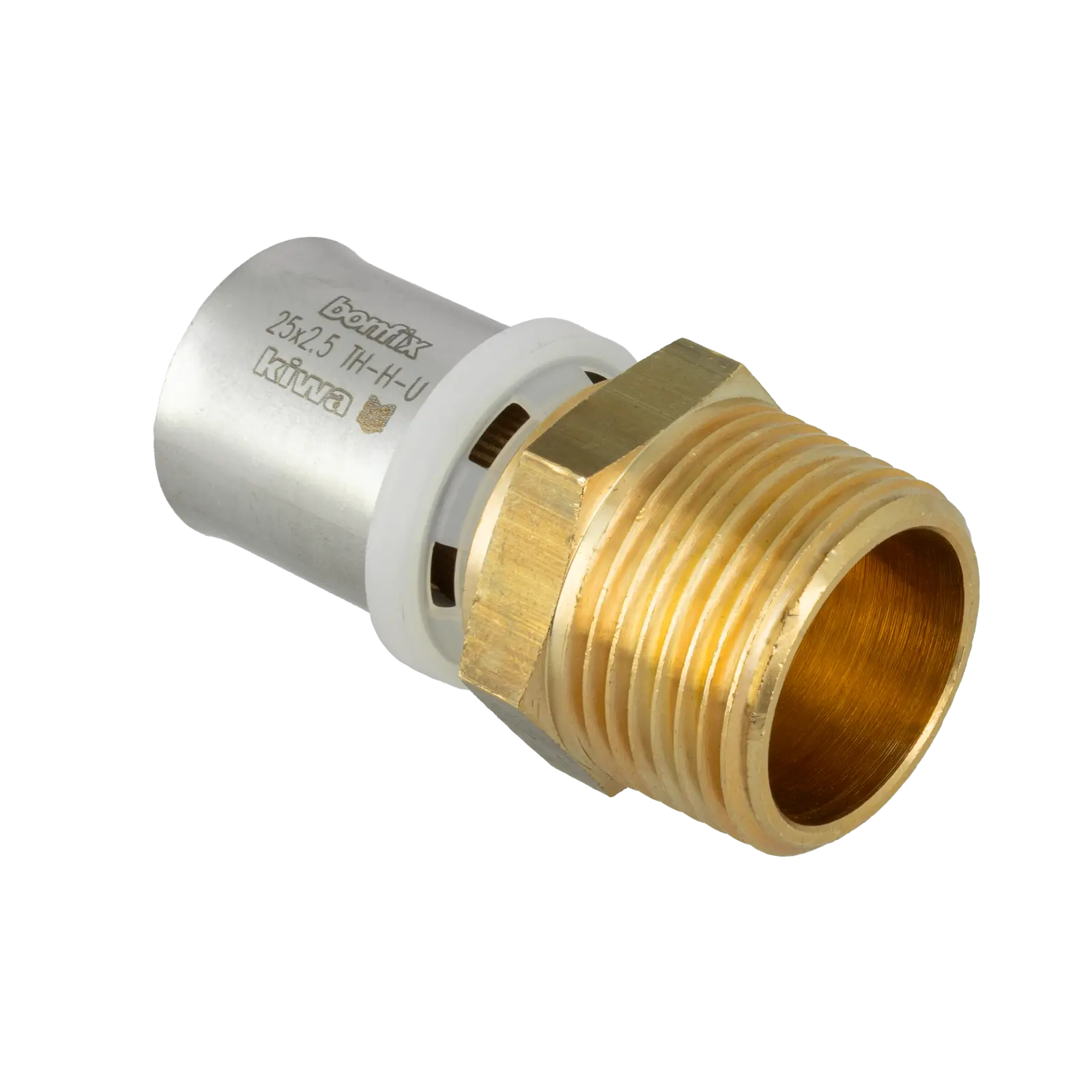 Bonfix Alu-pers puntstuk 1" bu.dr. x 25 mm
