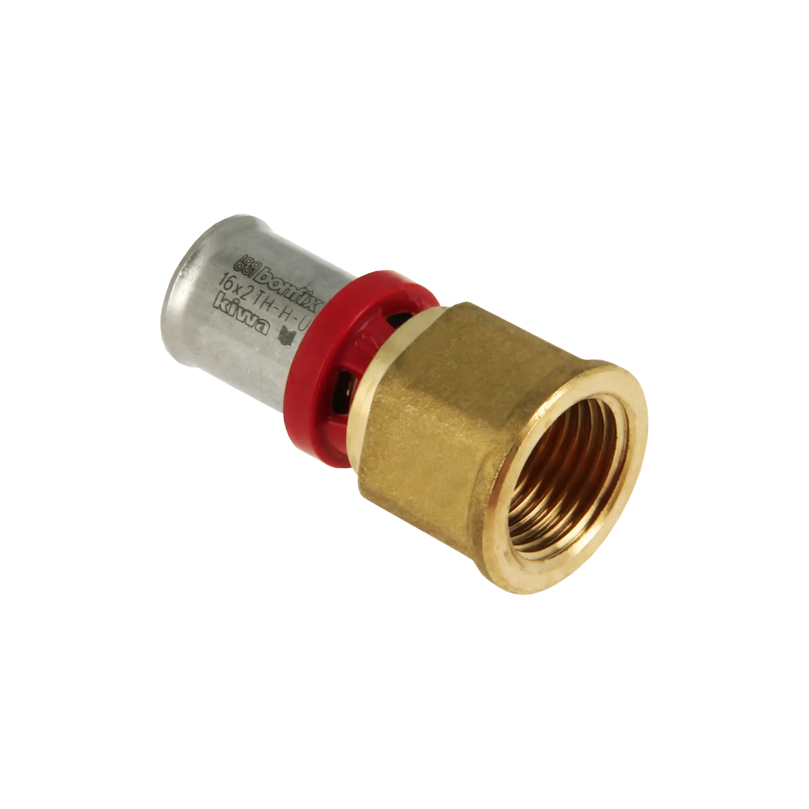 Bonfix Alu-pers schroefbus 1/2" bi.dr. x 16 mm