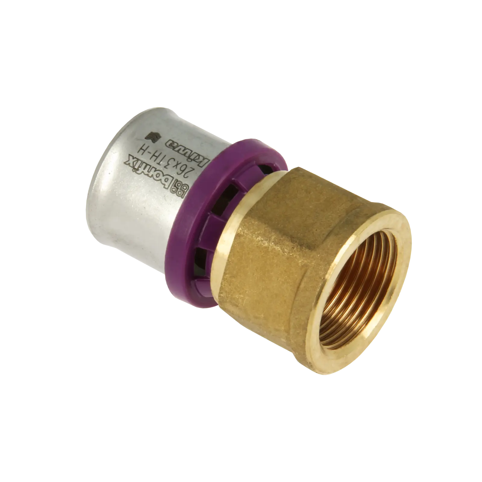 Bonfix Alu-pers schroefbus 1/2" bi.dr. x 26 mm