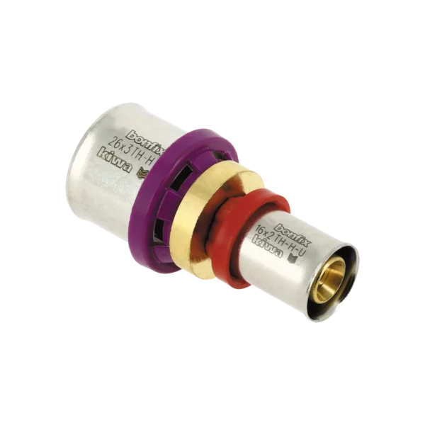Bonfix Alu-pers rechte verloopkoppeling 26 x 16 mm