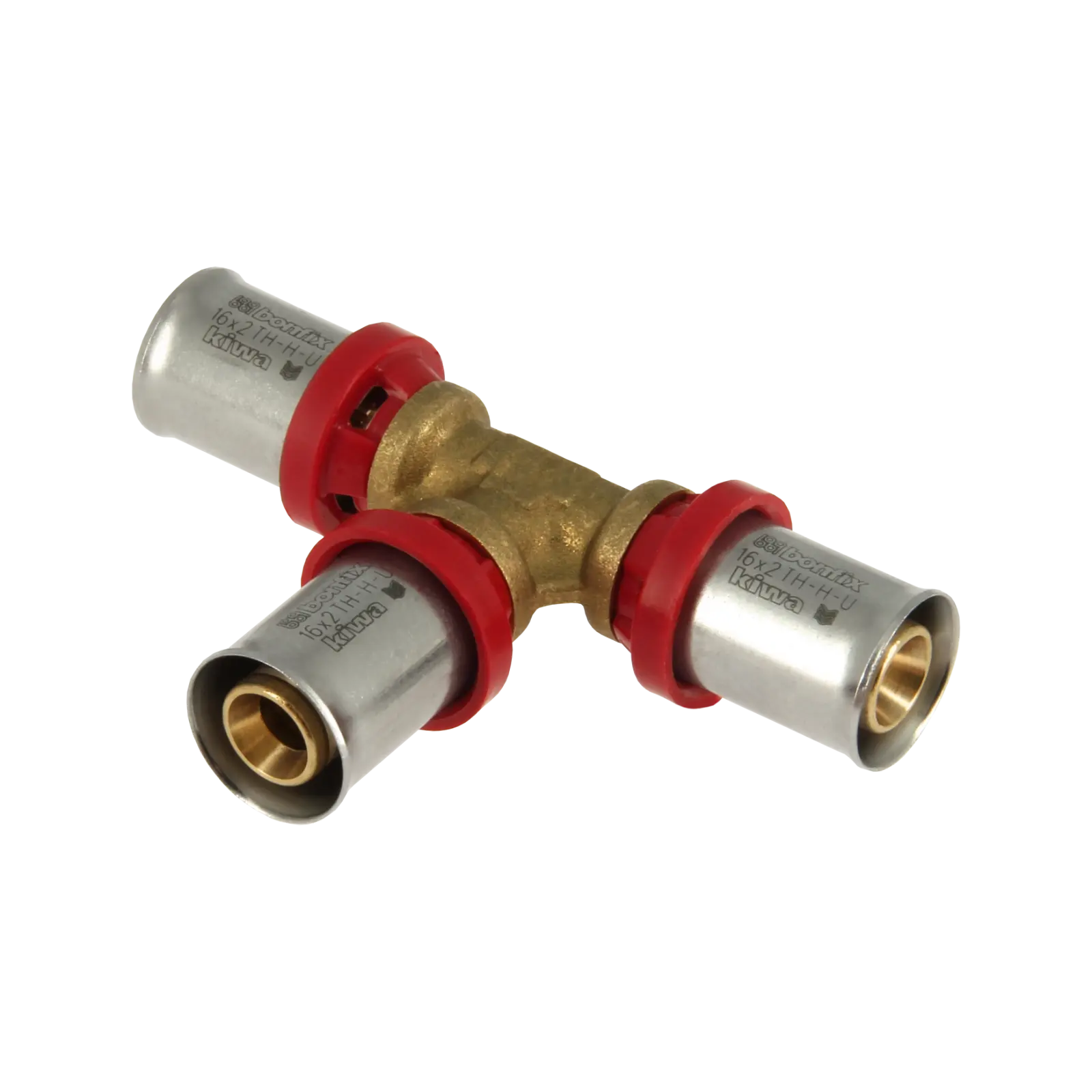 Bonfix Alu-pers T-stuk 16 x 16 x 16 mm