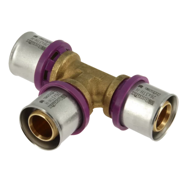 Bonfix Alu-pers T-stuk 26 x 26 x 26 mm
