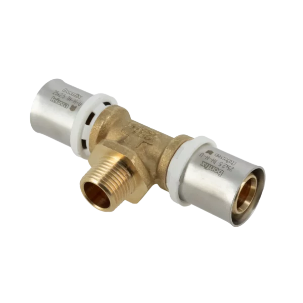 Bonfix Alu-pers T-stuk 25 x 1/2" bu.dr. x 25 mm