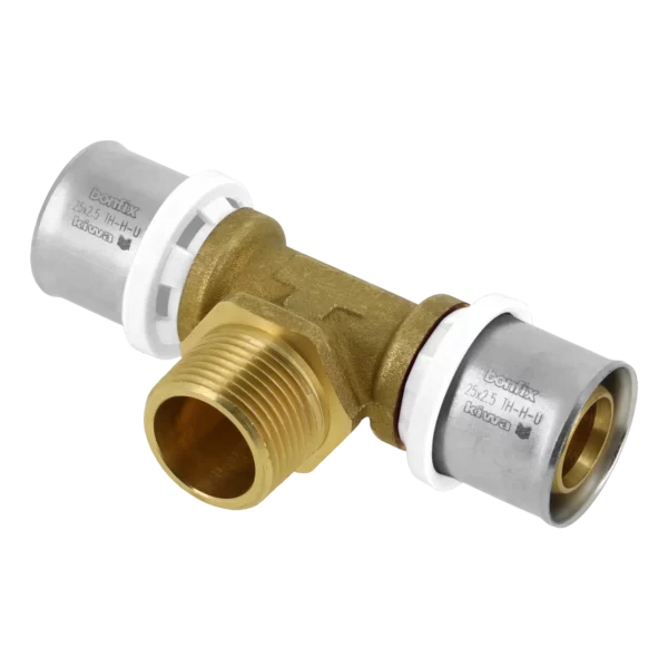 Bonfix Alu-pers T-stuk 25 x 3/4" bu.dr. x 25 mm