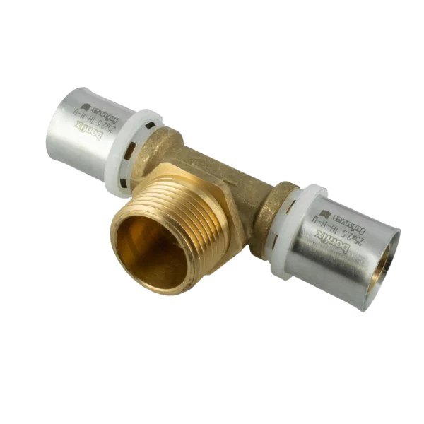 Bonfix Alu-pers T-stuk 25 x 1" bu.dr. x 25 mm