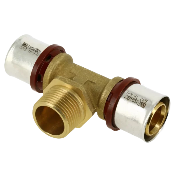 Bonfix Alu-pers T-stuk 32 x 1" bu.dr. x 32 mm