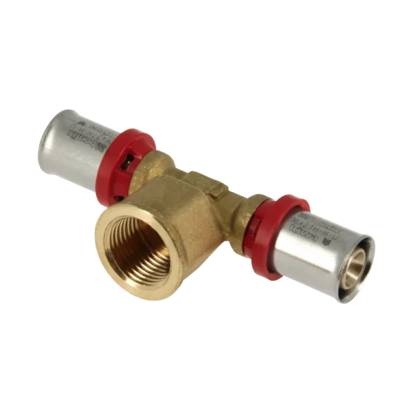 Bonfix Alu-pers T-stuk 16 x 1/2" bi.dr. x 16 mm
