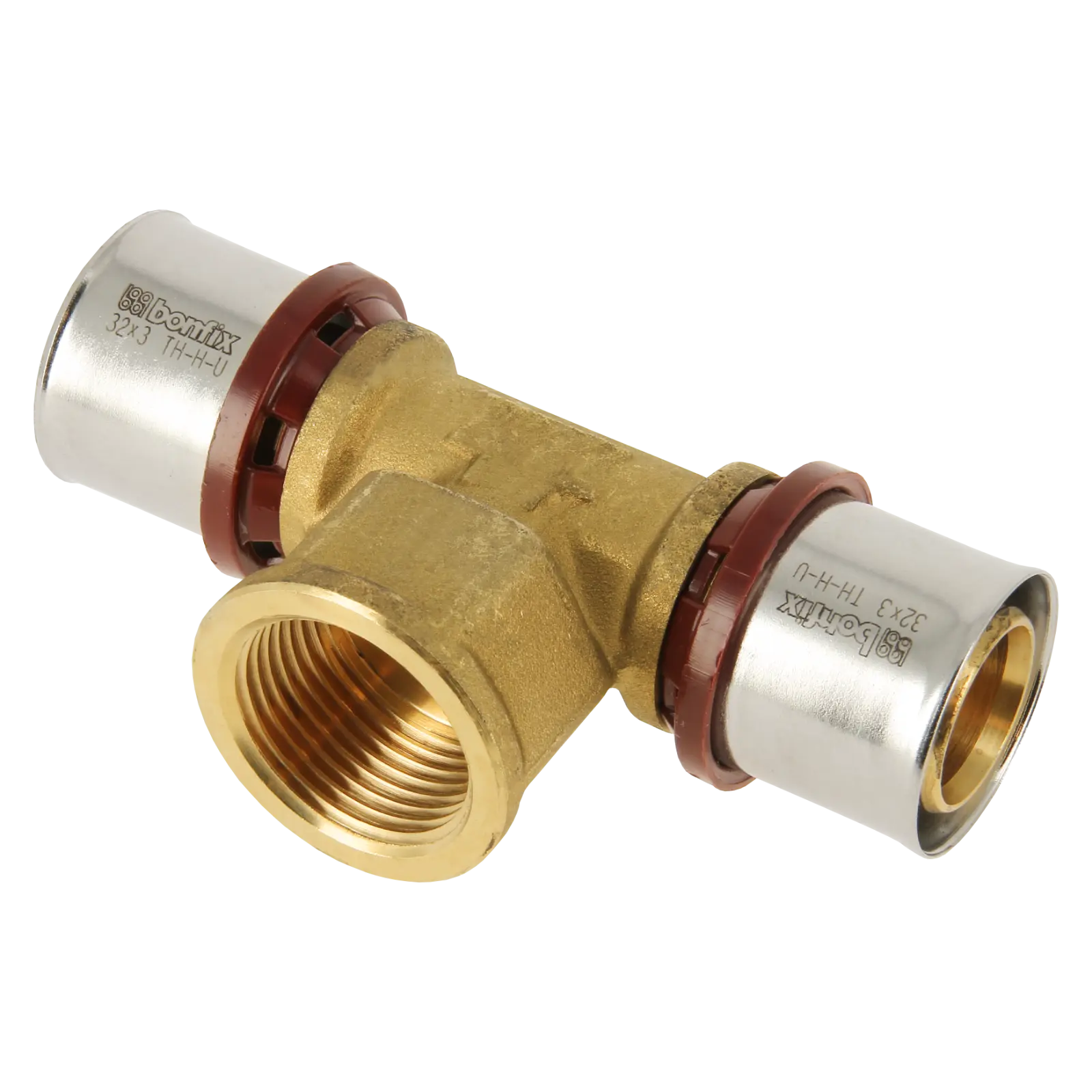Bonfix Alu-pers T-stuk 32 x 1" bi.dr. x 32 mm