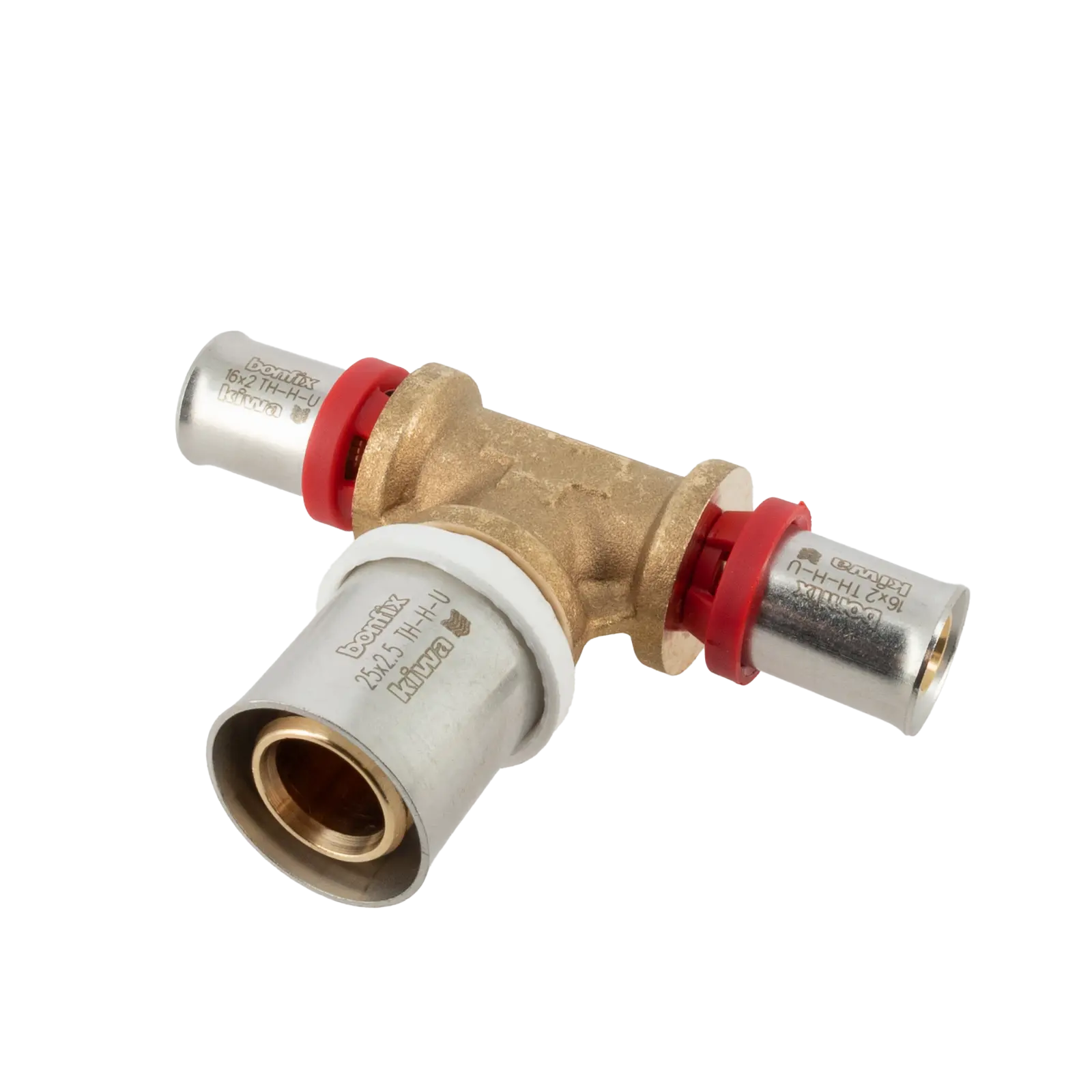 Bonfix Alu-pers verloop T-stuk 16 x 25 x 16 mm