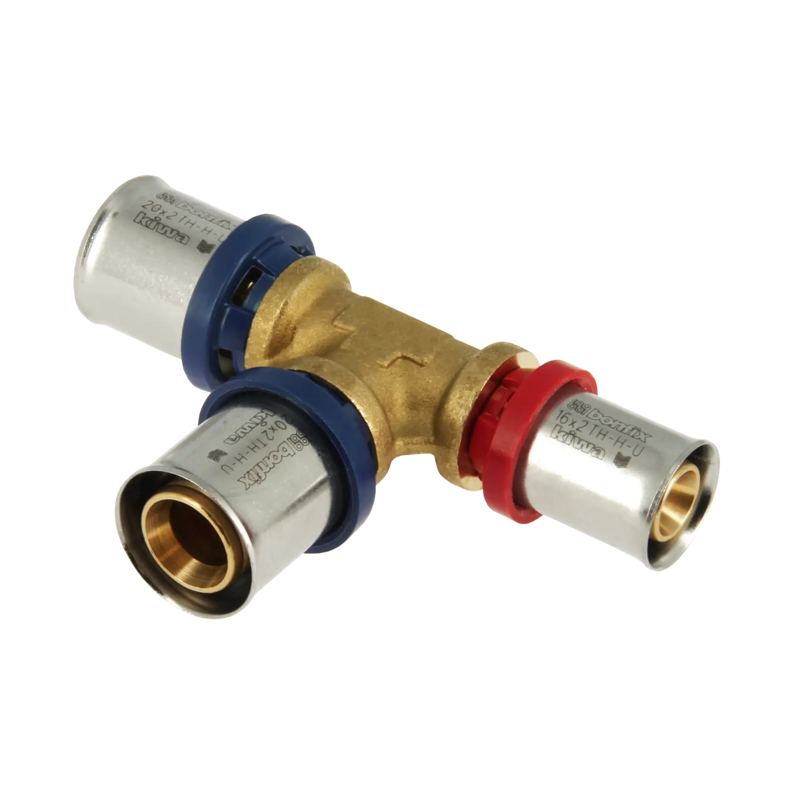 Bonfix Alu-pers verloop T-stuk 20 x 20 x 16 mm