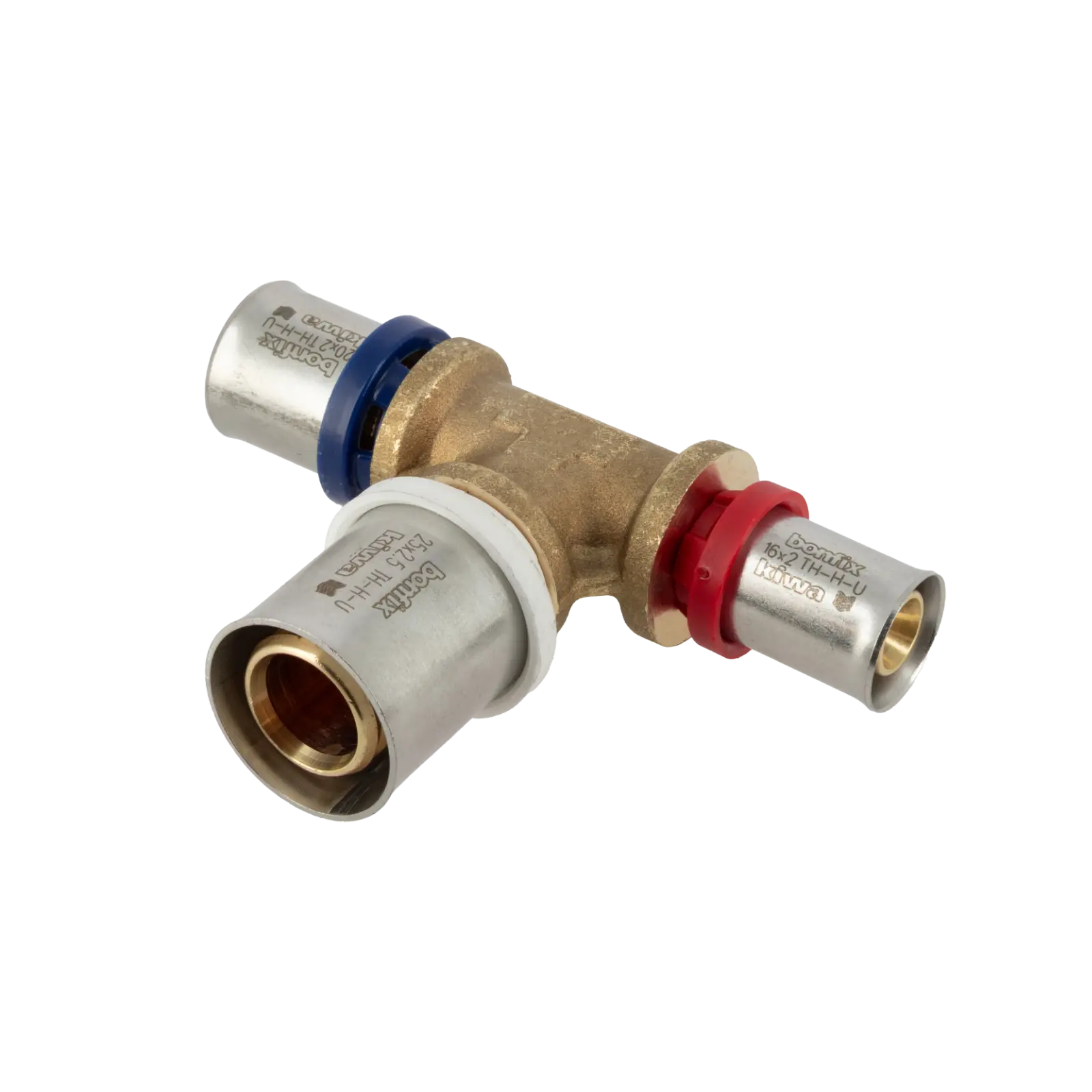 Bonfix Alu-pers verloop T-stuk 20 x 25 x 16 mm