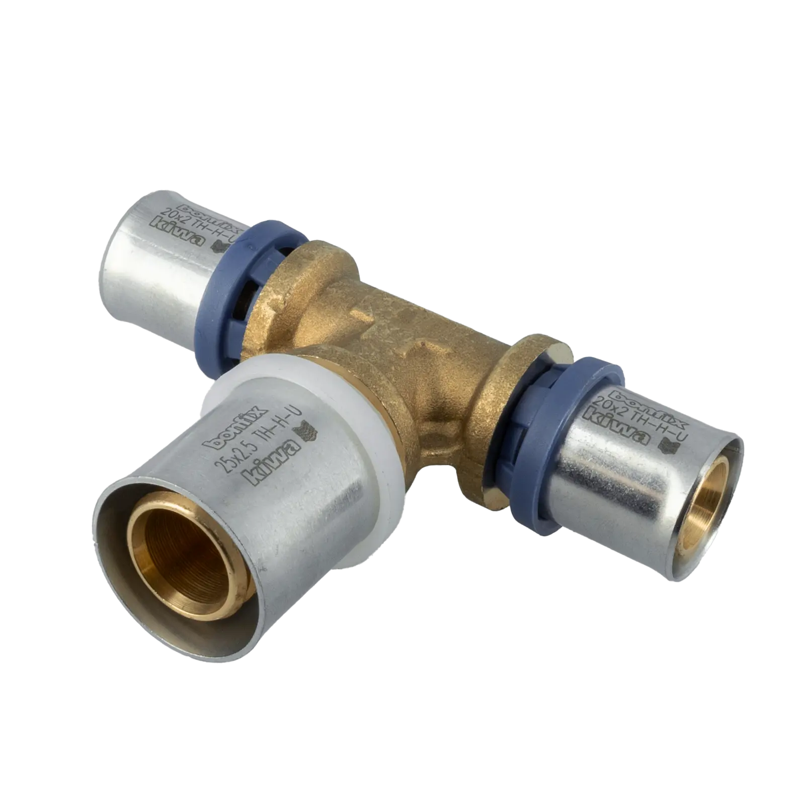 Bonfix Alu-pers verloop T-stuk 20 x 25 x 20 mm