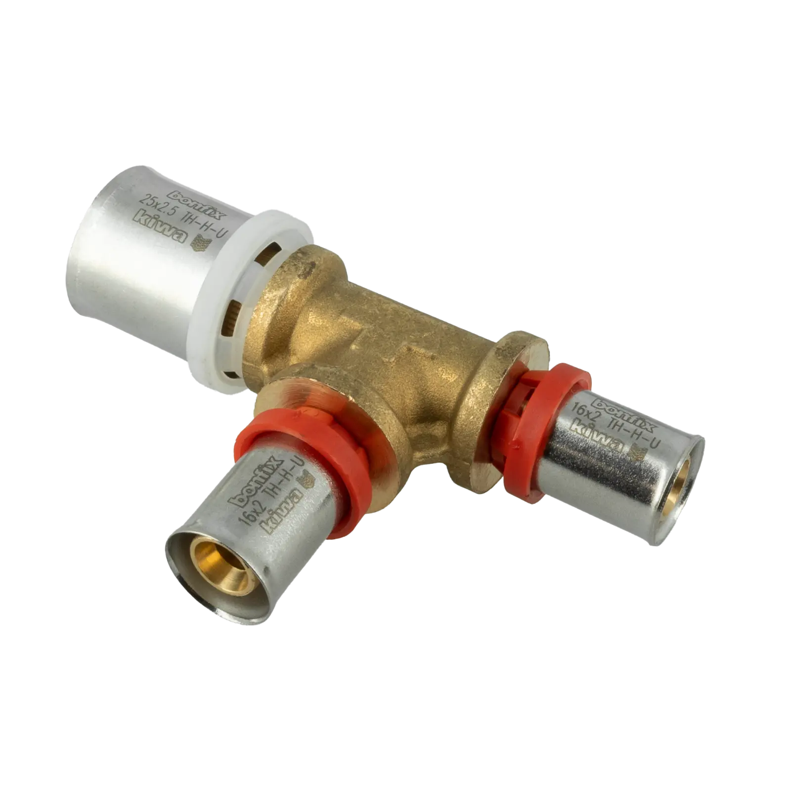 Bonfix Alu-pers verloop T-stuk 25 x 16 x 16 mm