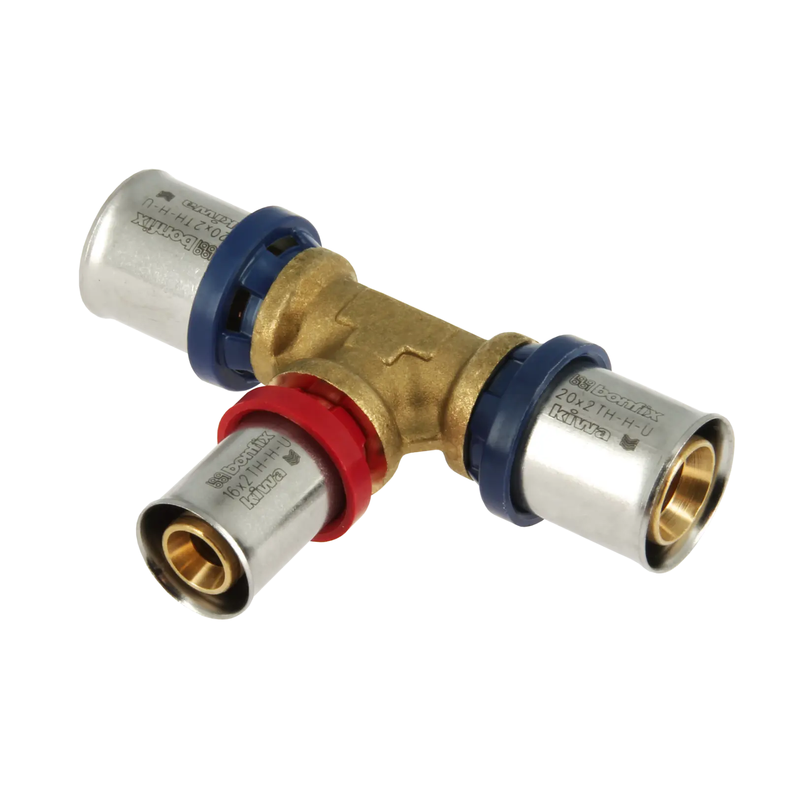 Bonfix Alu-pers verloop T-stuk 25 x 20 x 16 mm