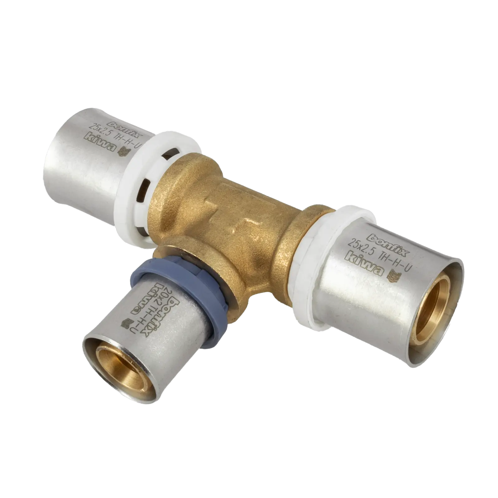 Bonfix Alu-pers verloop T-stuk 25 x 20 x 25 mm