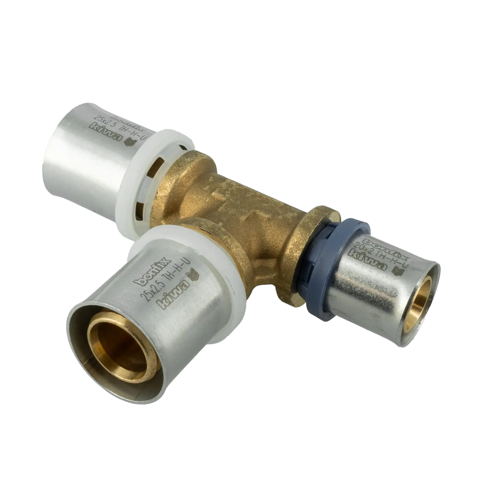 Bonfix Alu-pers verloop T-stuk 25 x 25 x 20 mm