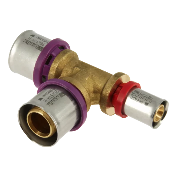 Bonfix Alu-pers verloop T-stuk 26 x 26 x 16 mm