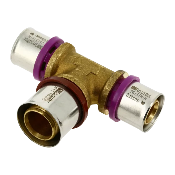 Bonfix Alu-pers verloop T-stuk 26 x 32 x 26 mm