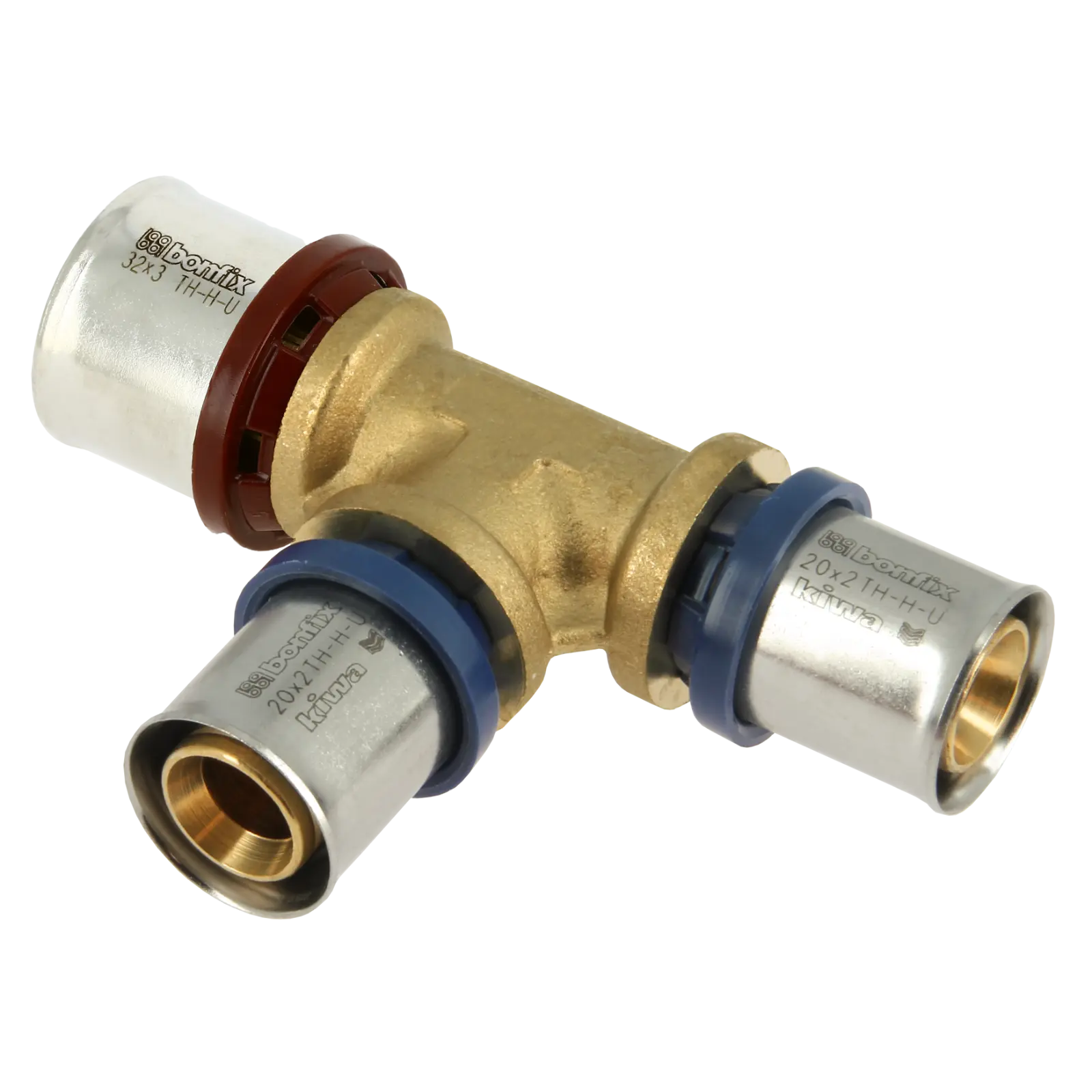 Bonfix Alu-pers verloop T-stuk 32 x 20 x 20 mm