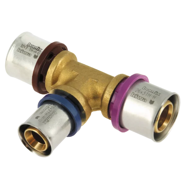 Bonfix Alu-pers verloop T-stuk 32 x 20 x 26 mm