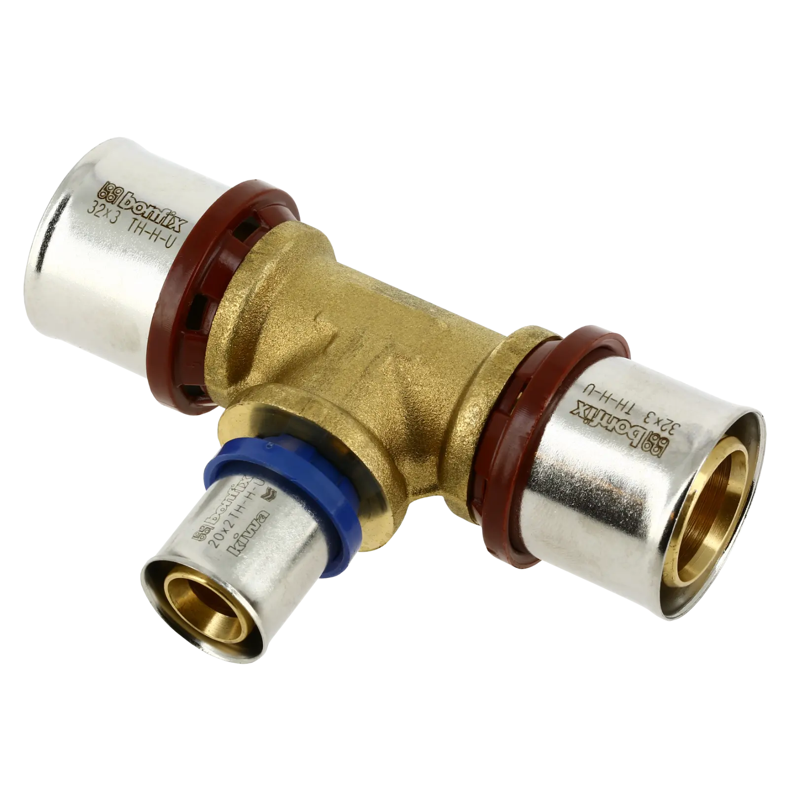 Bonfix Alu-pers verloop T-stuk 32 x 20 x 32 mm