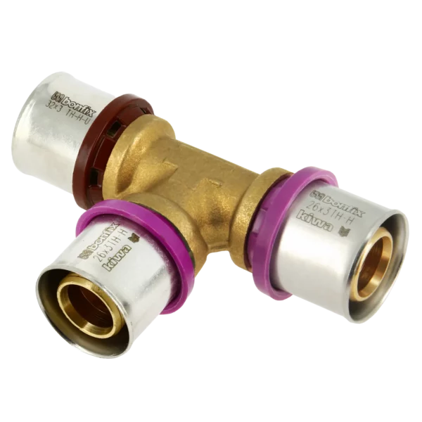 Bonfix Alu-pers verloop T-stuk 32 x 26 x 26 mm