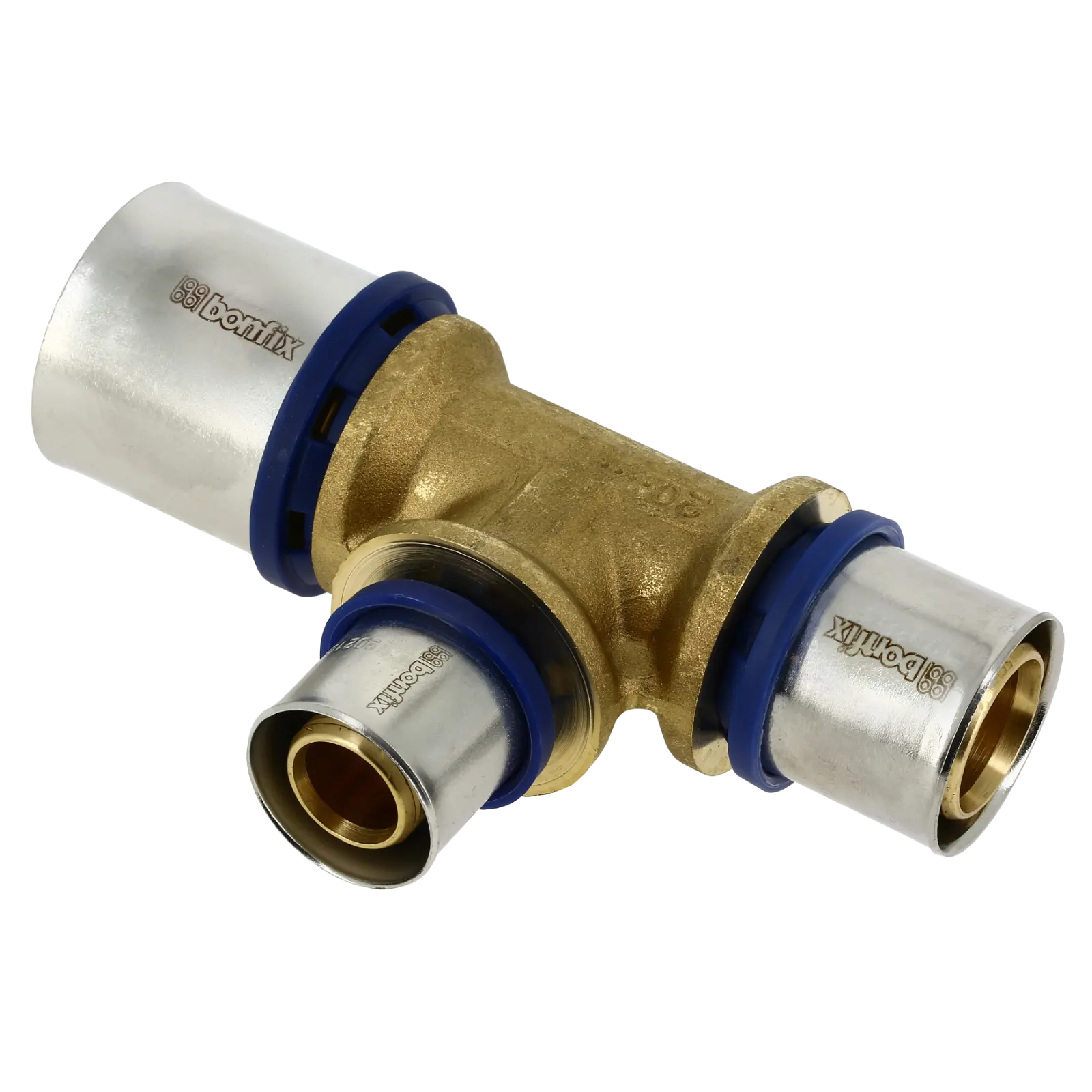 Bonfix Alu-pers verloop T-stuk 40 x 26 x 32 mm