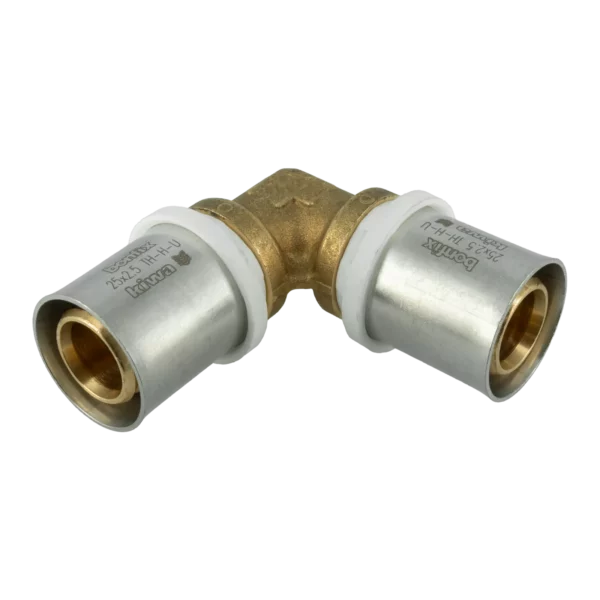 Bonfix Alu-pers kniekoppeling 25 x 25 mm