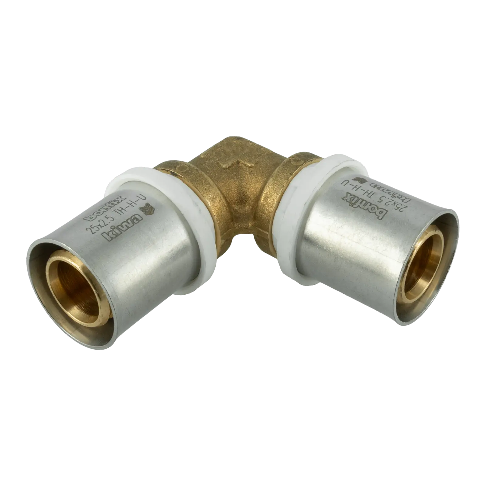 Bonfix Alu-pers kniekoppeling 25 x 25 mm