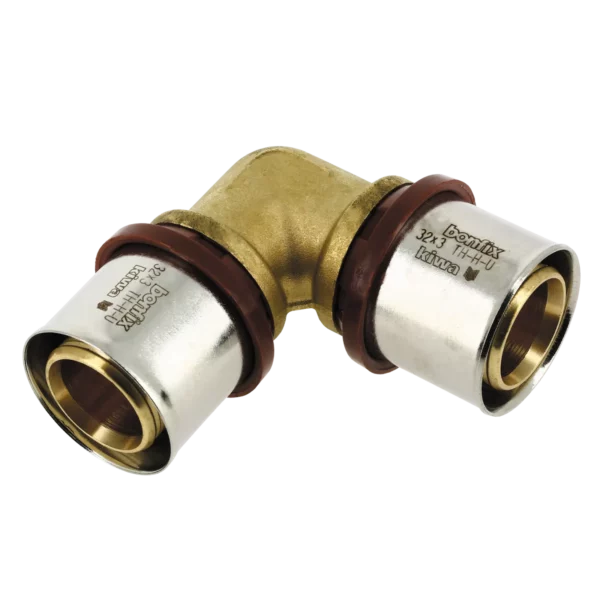 Bonfix Alu-pers kniekoppeling 32 x 32 mm