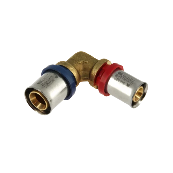 Bonfix Alu-pers verloopknie 20 x 16 mm