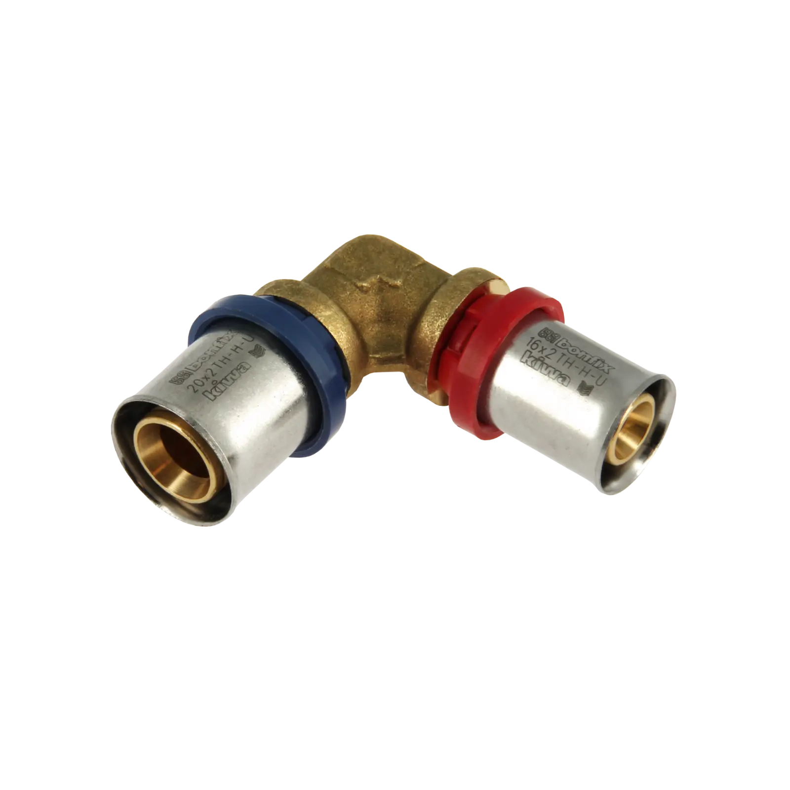 Bonfix Alu-pers verloopknie 20 x 16 mm