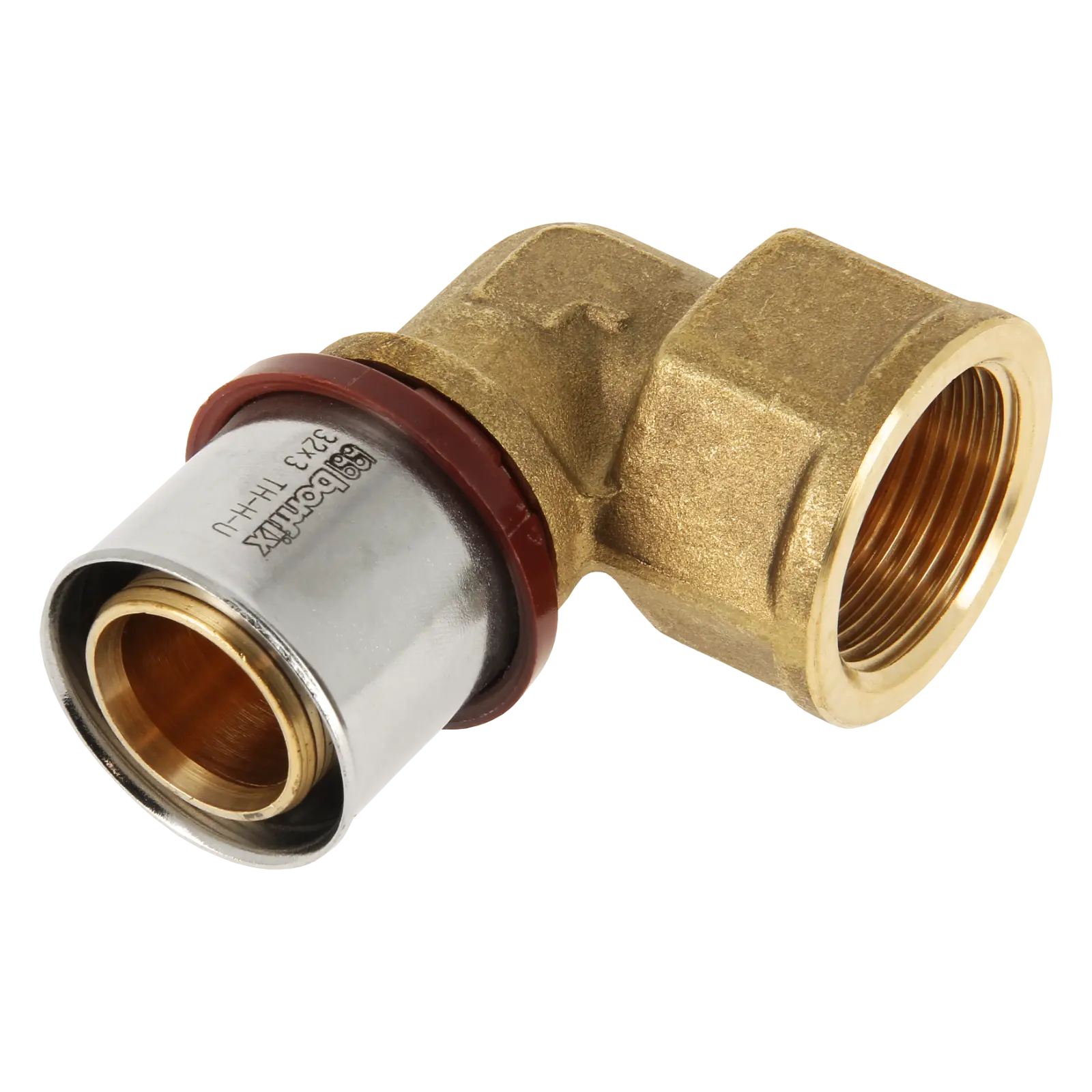 Bonfix Alu-pers Knie 1" binnendraad x 32 mm
