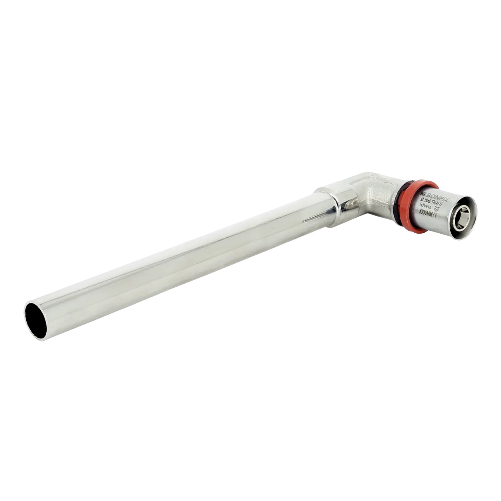 Bonfix Alu-pers radiatorbocht 16 x 15 mm buis L=15 cm