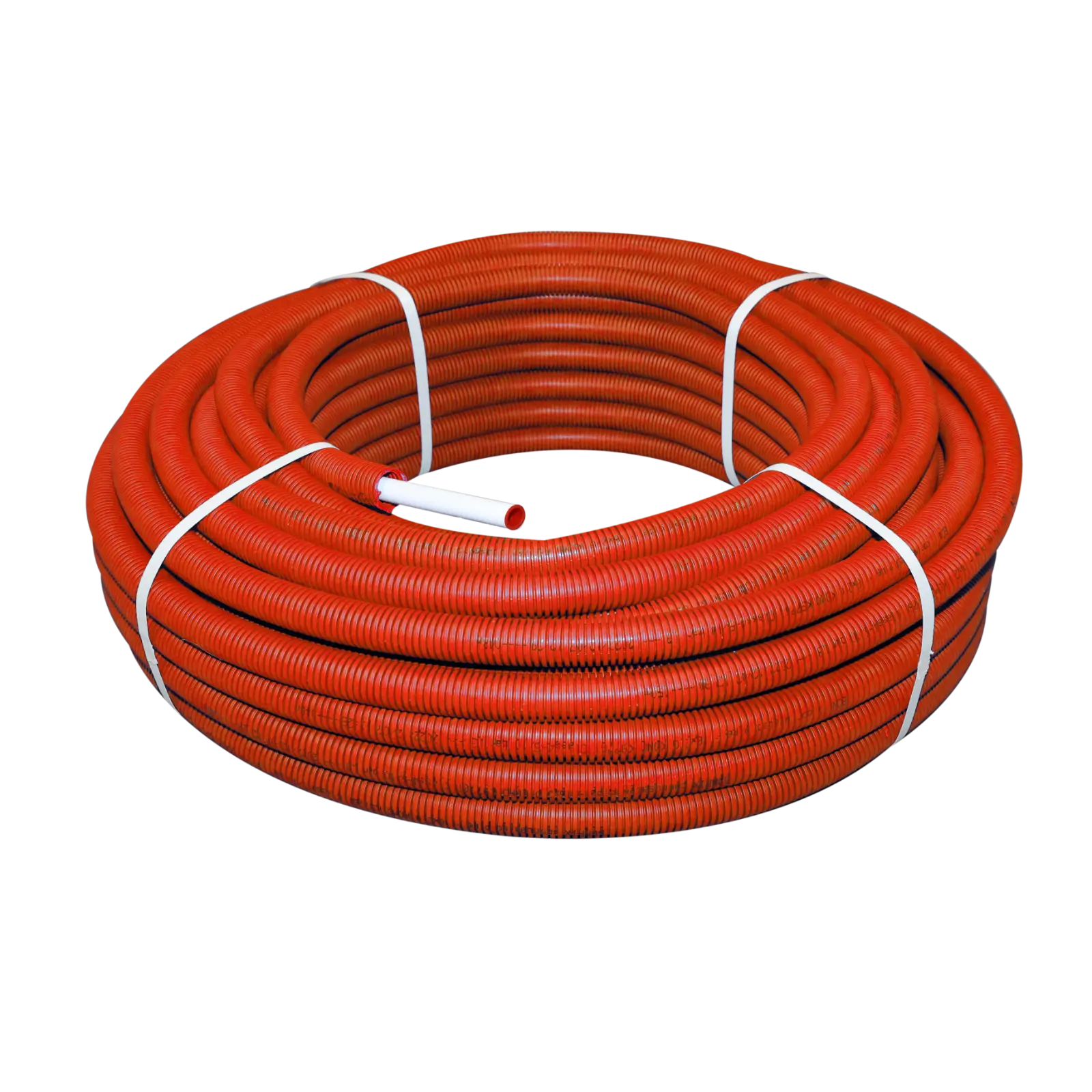 Bonfix Alu-pers systeembuis + rode mantel 20 x 2,0 rol 50 m