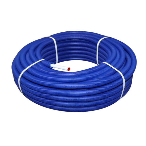 Bonfix Alu-pers systeembuis + blauwe mantel 20 x 2,0 rol 50m
